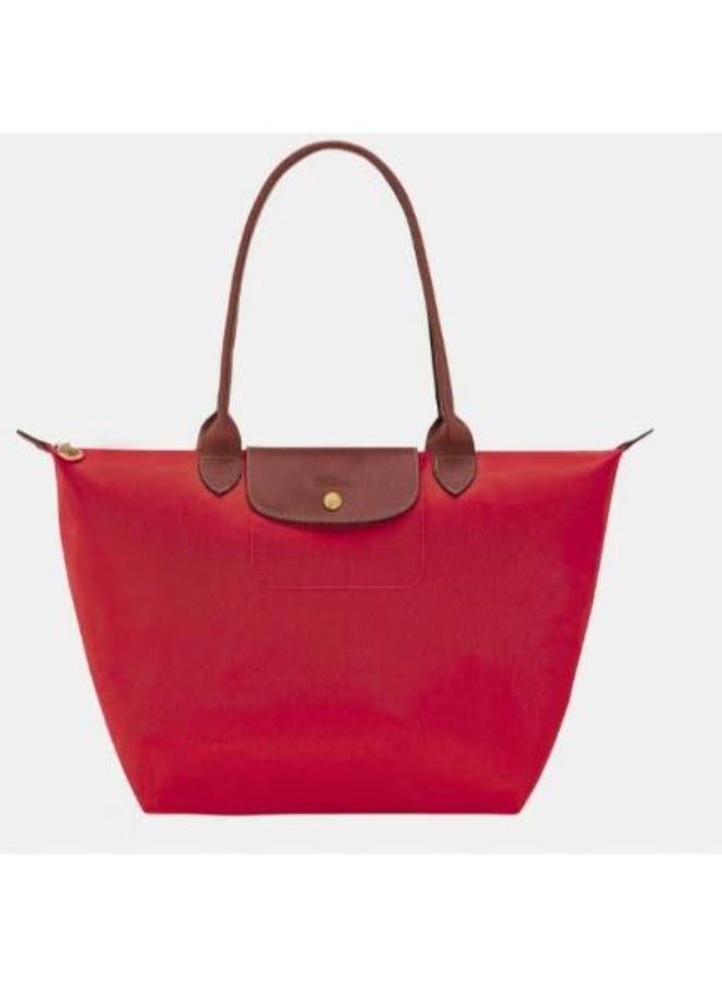 لونغ حقيبة طويلة الأمد من لونشامب للنساء، حقيبة قابلة للطي مع حقيبة كتف ذات سدادة، حقيبة يد للسفر والعمل - Image 1